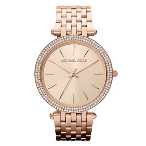 michael kors rose gold watch with navy face|rose gold watch with numbers.